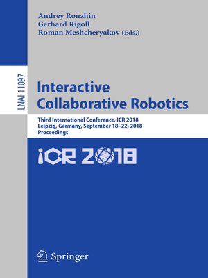 cover image of Interactive Collaborative Robotics